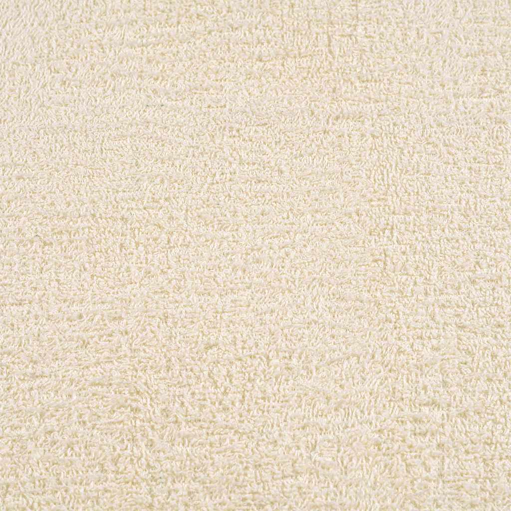 saunahåndklæder FROGN 2 stk. cremefarvet 80x200 cm 360 gsm