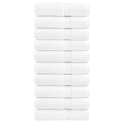Premium badehåndklæder SOLUND 10 stk. hvid 70x140 cm 600 gsm