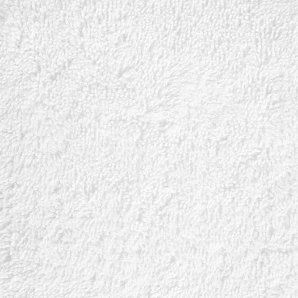 Premium saunahåndklæder SOLUND 50 stk. hvid 80x200 cm 600 gsm