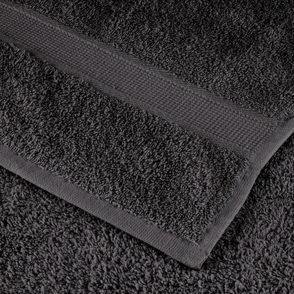 Premium badehåndklæder SOLUND 50 stk. antracit 100x150 cm 600 gsm
