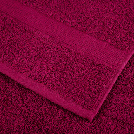Premium vaskehåndklæder SOLUND 10 stk. bordeaux 30x30 cm 600 gsm