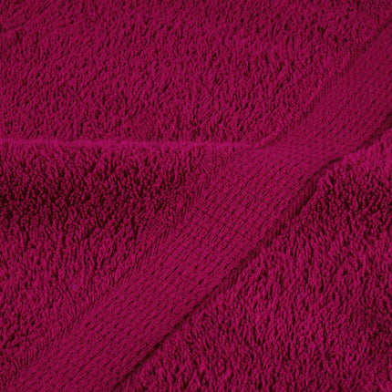 Premium gæstehåndklæder SOLUND 10 stk. bordeaux 30x50 cm 600 gsm