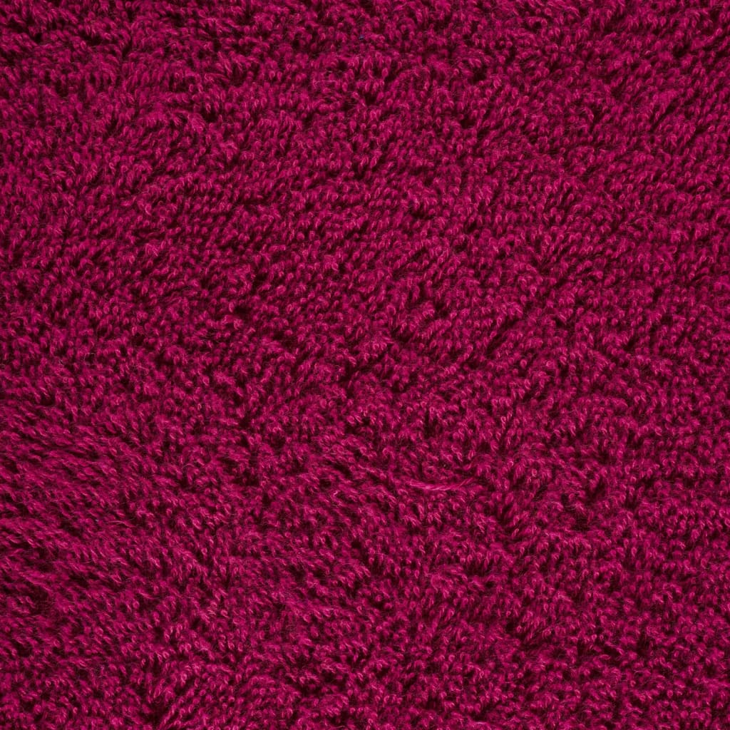 Premium badehåndklæder SOLUND 10 stk bordeaux 70x140 cm 600 gsm