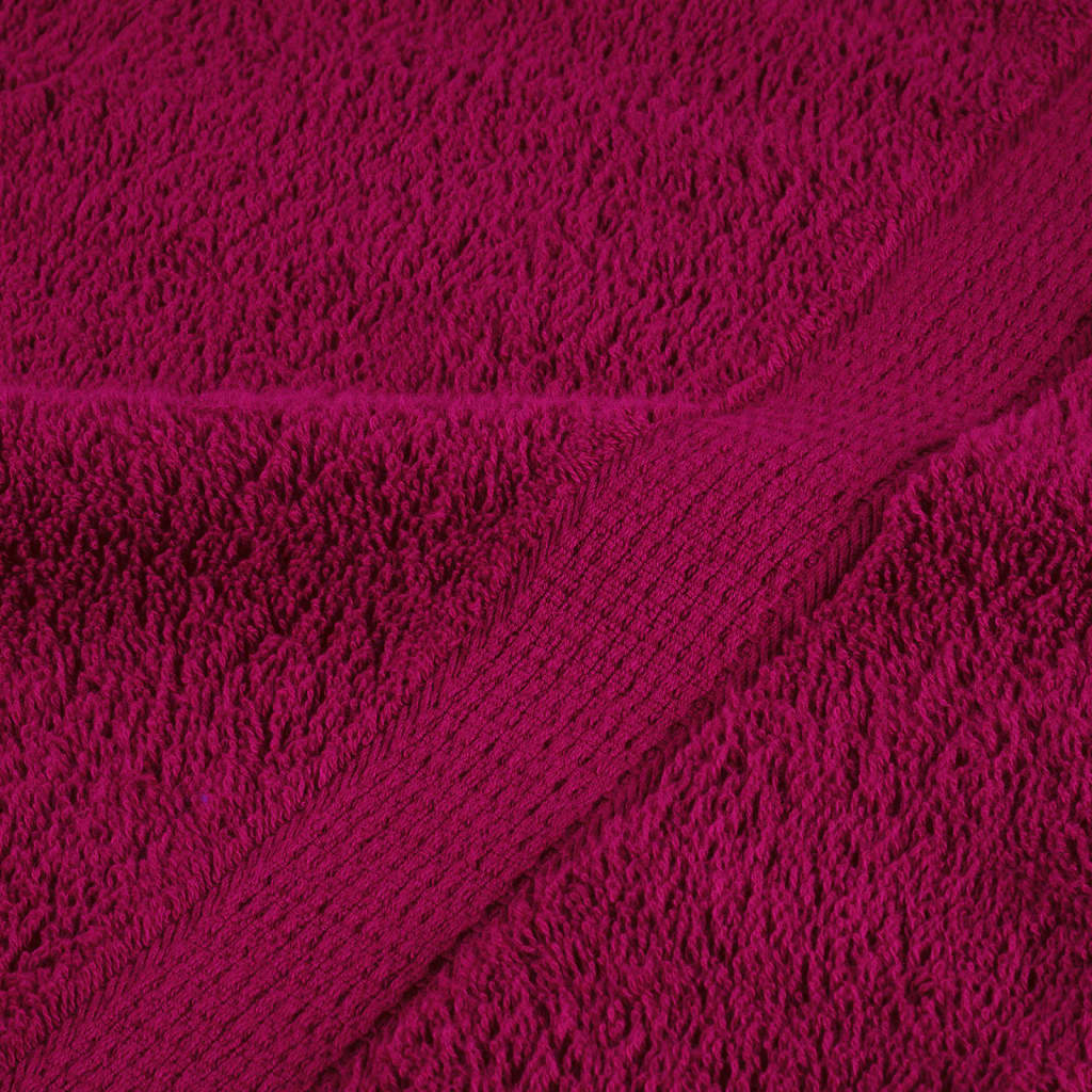 Premium badehåndklæder SOLUND 10 stk bordeaux 70x140 cm 600 gsm