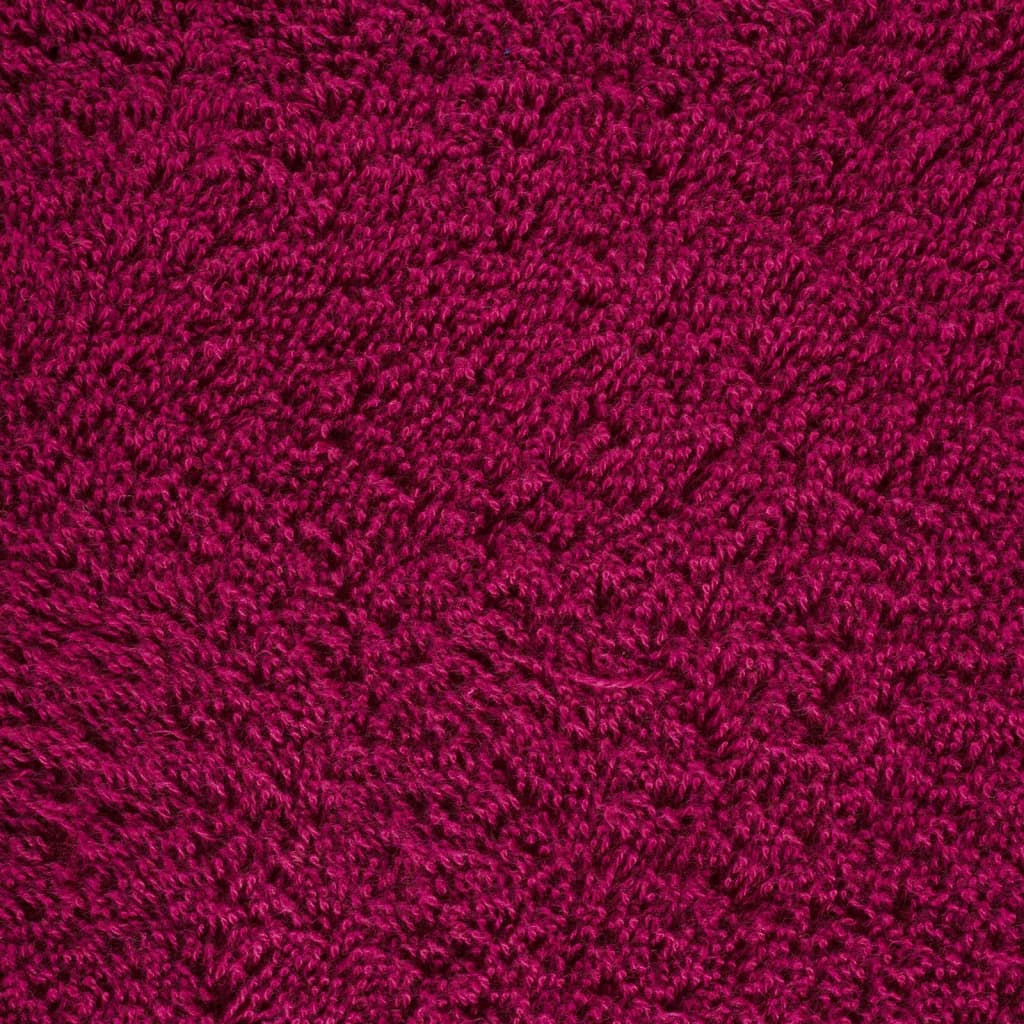 Premium håndklæder SOLUND 10 stk. bordeaux 100x200 cm 600 gsm