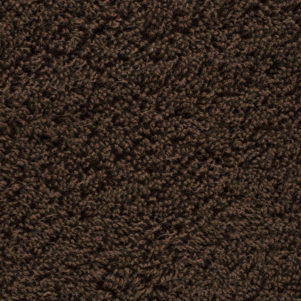 Premium håndklæder SOLUND 4 stk. brun 50x100 cm 600 gsm