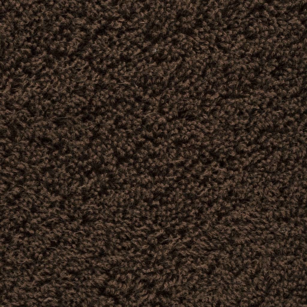 Premium badehåndklæder SOLUND 10 stk. brun 70x140 cm 600 gsm