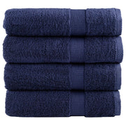 badehåndklæder SOLUND 4stk. Premium 100x150cm 600g/m2 marineblå
