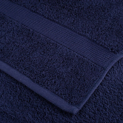 Premium badehåndklæder SOLUND 4 stk. marineblå 100x150 cm 600 gsm