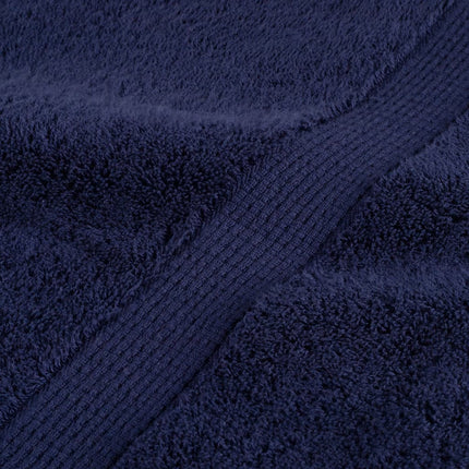 Premium håndklæder SOLUND 4 stk. marineblå 100x200 cm 600 gsm