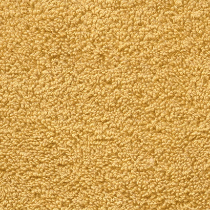 Premium håndklæder SOLUND 10 stk. guld 50x100 cm 600 gsm