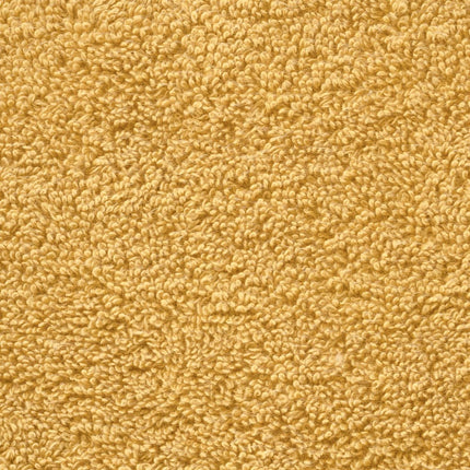 Premium håndklæder SOLUND 10 stk. guld 100x200 cm 600 gsm