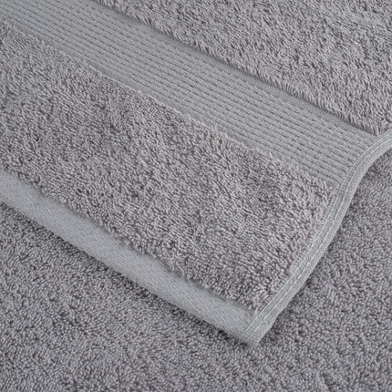 Premium saunahåndklæder SOLUND 2 stk. grå 80x200 cm 600 gsm