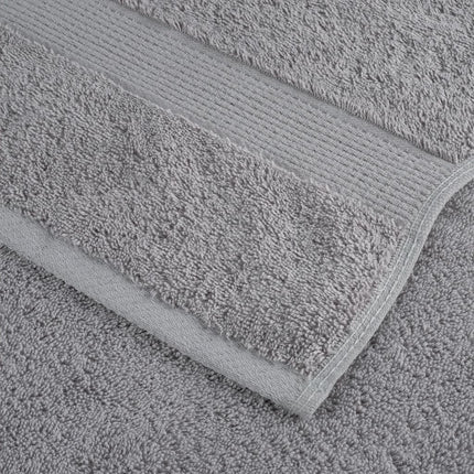Premium saunahåndklæder SOLUND 4 stk. grå 80x200 cm 600 gsm