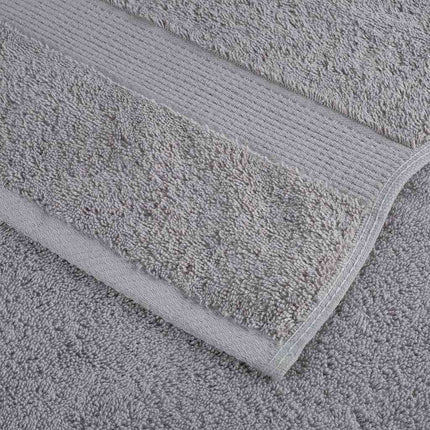 Premium håndklæder SOLUND 10 stk. grå 100x200 cm 600 gsm