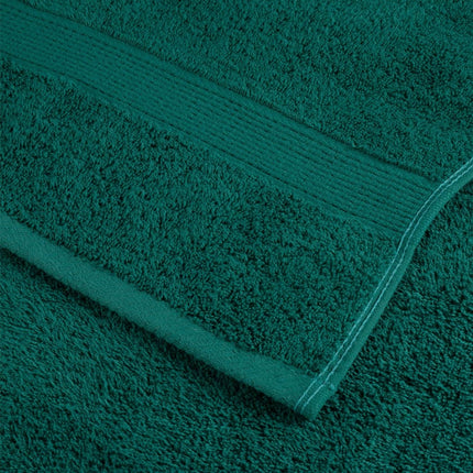 saunahåndklæder SOLUND 10 stk. Premium 80x200 cm 600 g/m2 grøn
