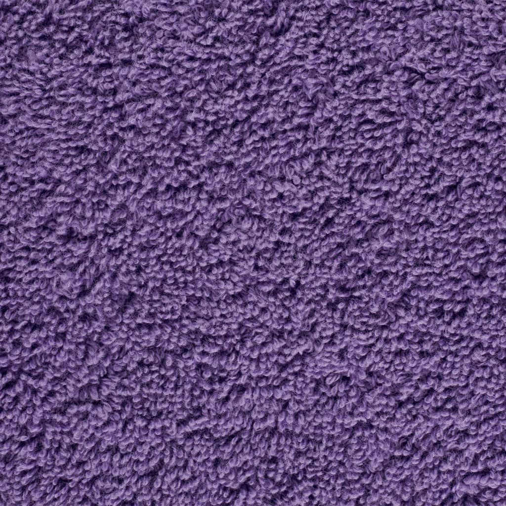 Premium vaskehåndklæder SOLUND 2 stk. lilla 30x30 cm 600 gsm