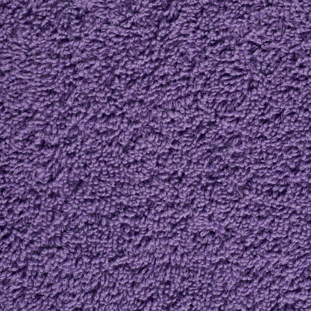 håndklæder SOLUND 10 stk. Premium 50x100 cm 600 g/m2 lilla