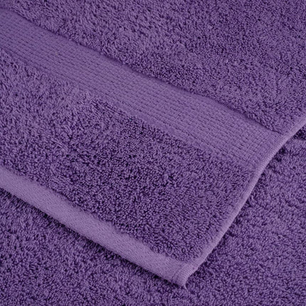 håndklæder SOLUND 2 stk. Premium 70x140 cm 600 g/m2 lilla