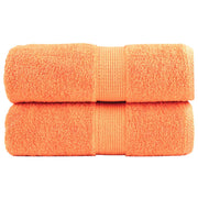 Premium vaskehåndklæder SOLUND 2 stk. orange 30x30 cm 600 gsm
