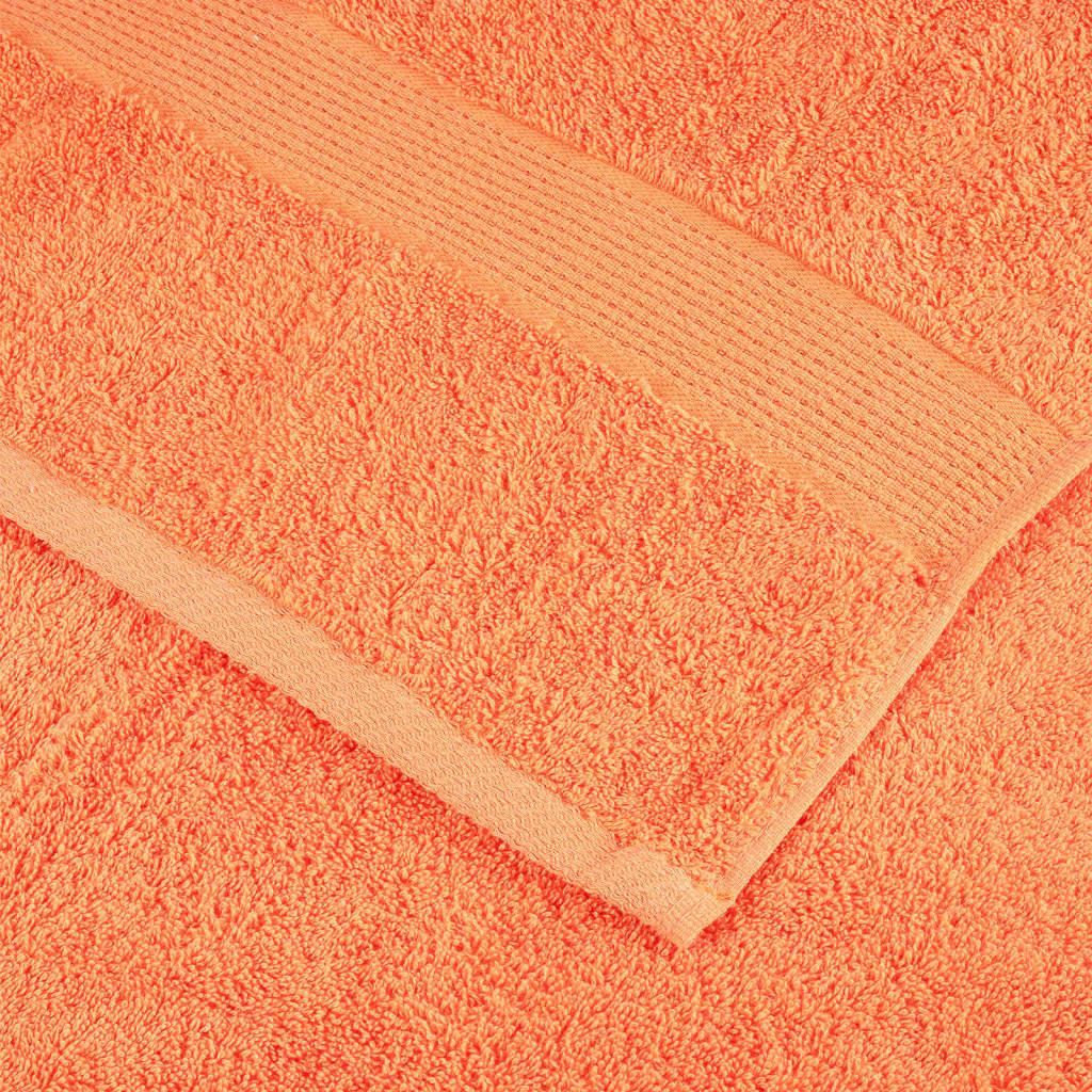 Premium vaskehåndklæder SOLUND 2 stk. orange 30x30 cm 600 gsm