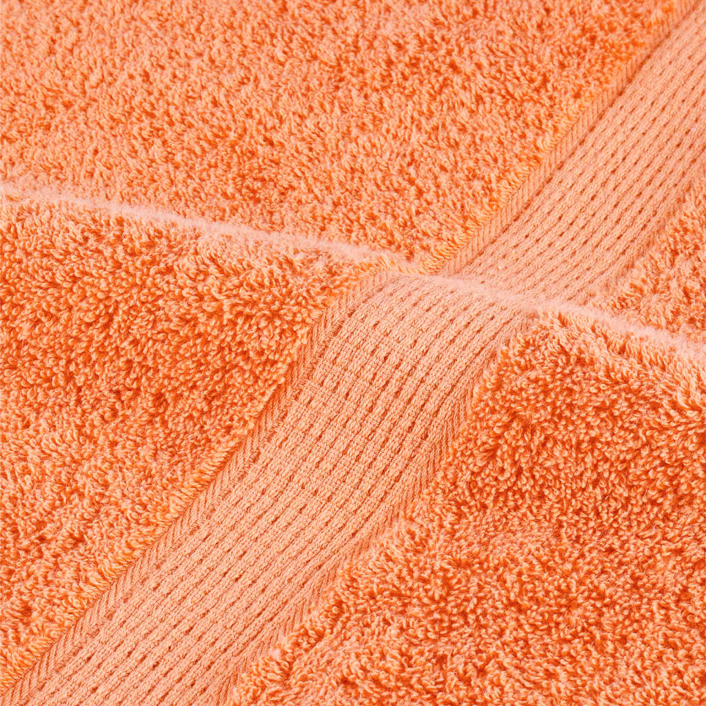 håndklæder SOLUND 10 stk. Premium 70x140 cm 600 g/m2 orange