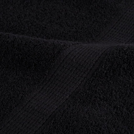 Premium vaskehåndklæder SOLUND 10 stk. sorte 30x30 cm 600 gsm