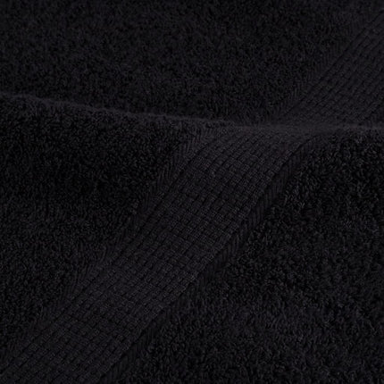 håndklæder SOLUND 2 stk. Premium 50x100 cm 600 g/m2 sort