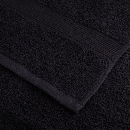 håndklæder SOLUND 4 stk. Premium 50x100 cm 600 g/m2 sort