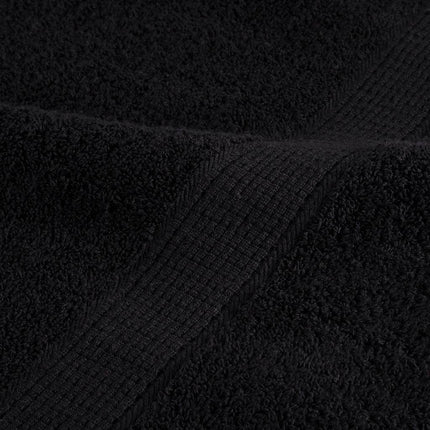 håndklæder SOLUND 2 stk. Premium 100x200 cm 600 g/m2 sort