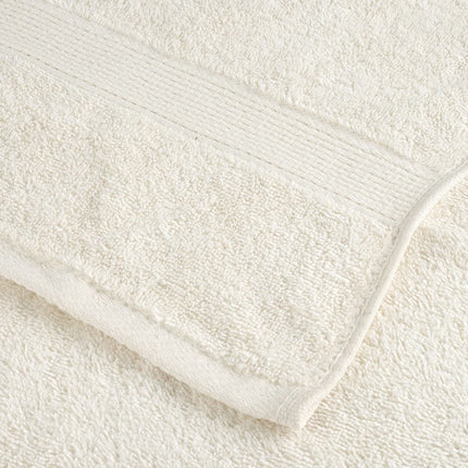Premium vaskehåndklæder SOLUND 4 stk. cremefarvede 30x30 cm 600 gsm
