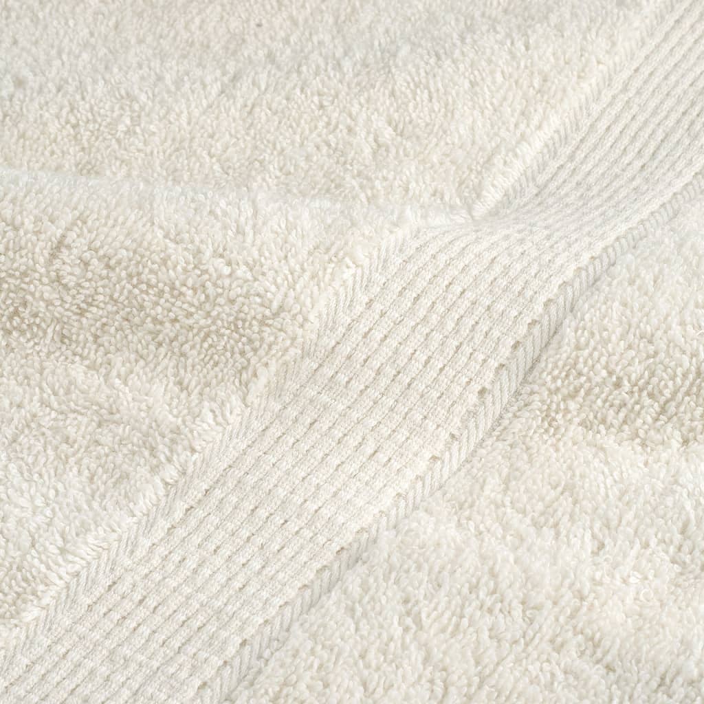 håndklæder SOLUND 2 stk. Premium 70x140 cm 600 g/m2 cremefarvet