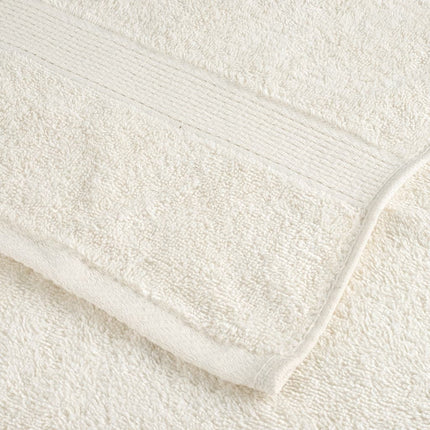 Premium badehåndklæder SOLUND 2 stk. cremefarvet 100x150 cm 600 gsm