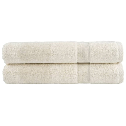 håndklæder SOLUND 2 stk. Premium 100x200 cm 600g/m2 cremefarvet
