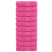gæstehåndklæder SOLUND 10 stk. Premium 30x50 cm 600 g/m2 pink