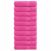 håndklæder SOLUND 10 stk. Premium 50x100 cm 600 g/m2 pink