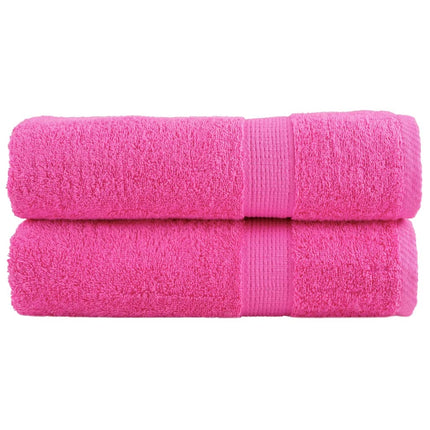 håndklæder SOLUND 2 stk. Premium 70x140 cm 600 g/m2 pink
