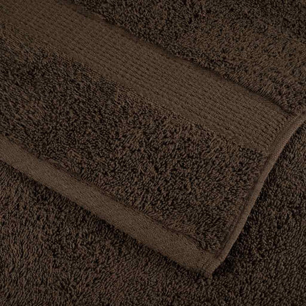 håndklæder 8 stk. Premium SOLUND 600 g/m2 brun