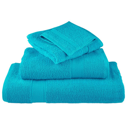 håndklæder 8 stk. Premium SOLUND 600 g/m2 turkis