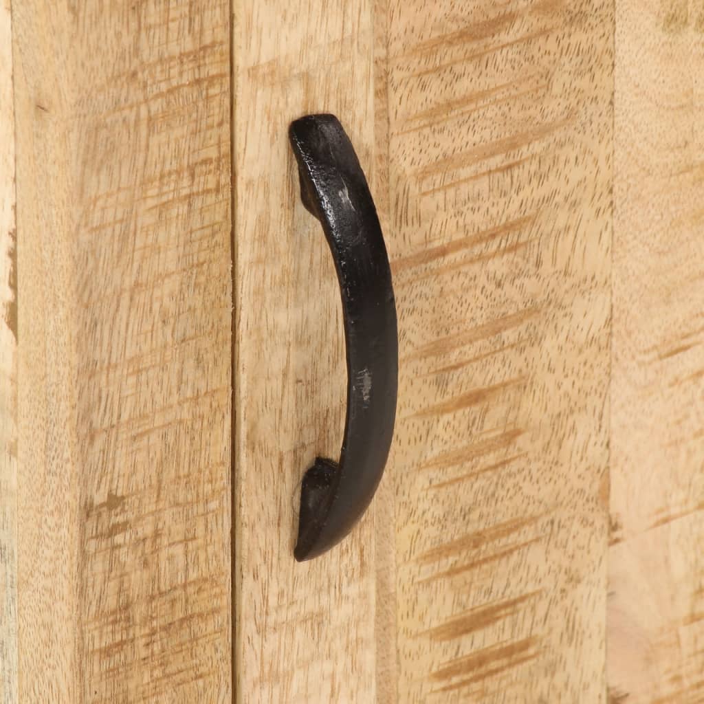 sengebord 40x35x50 cm massivt mangotræ