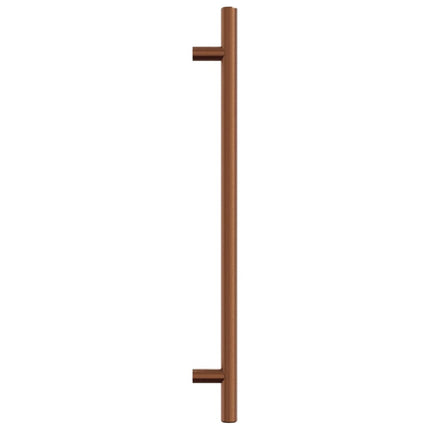 skabshåndtag 20 stk. 224 mm rustfrit stål bronzefarvet