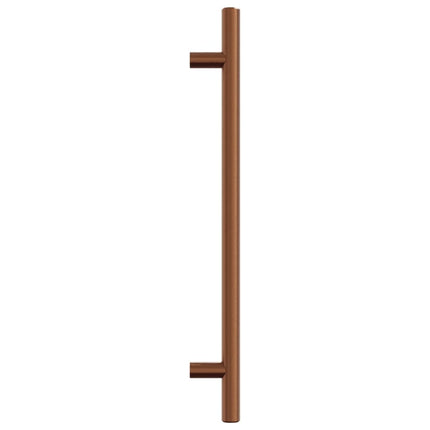 skabshåndtag 10 stk. 192 mm rustfrit stål bronzefarvet