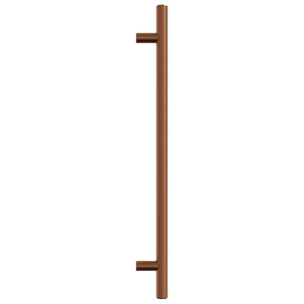 skabshåndtag 10 stk. 224 mm rustfrit stål bronzefarvet