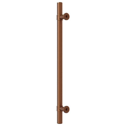 skabshåndtag 10 stk. 192 mm rustfrit stål bronzefarvet