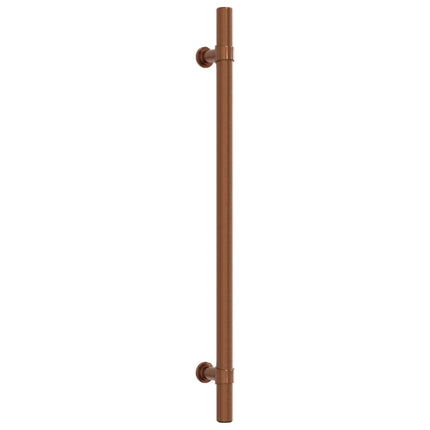 skabshåndtag 10 stk. 224 mm rustfrit stål bronzefarvet