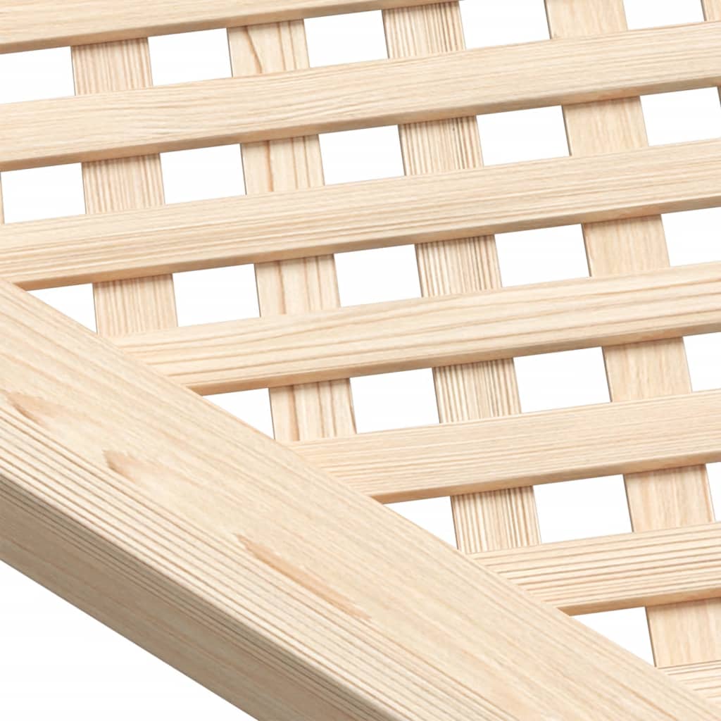 skabslåger 2 stk. 49,5x39,5 cm gitterdesign massivt fyrretræ