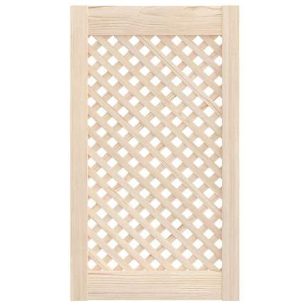 skabslåger 2 stk. 39,5x69 cm gitterdesign massivt fyrretræ
