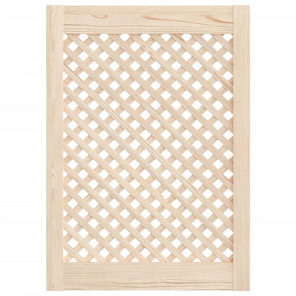 skabslåger 2 stk. 49,5x69 cm gitterdesign massivt fyrretræ