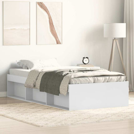 sengeramme 90x200 cm hvid