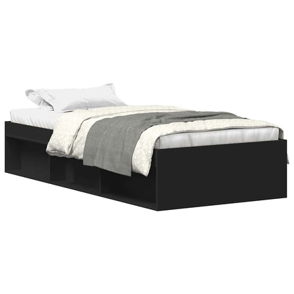 sengeramme 90x200 cm sort